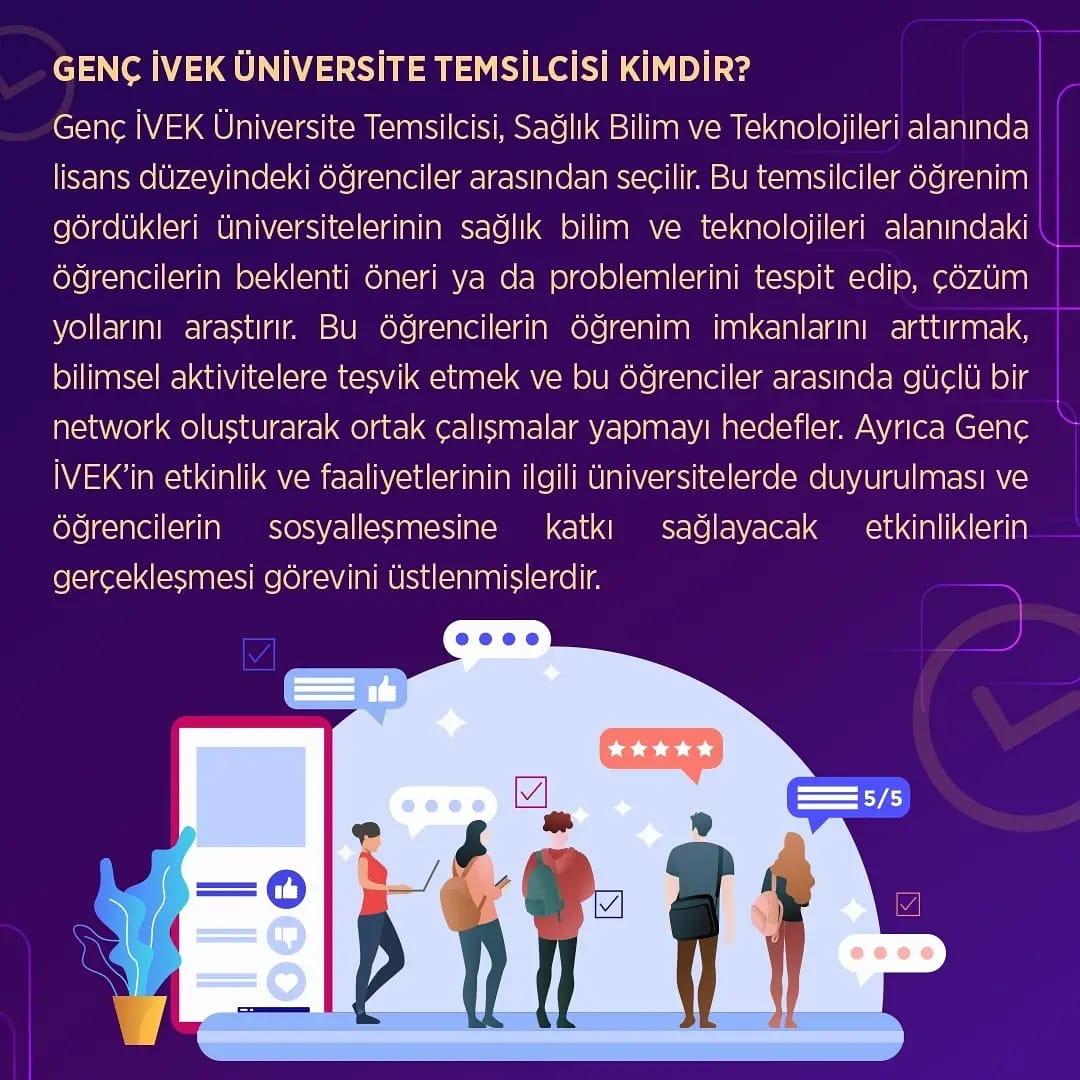  Genç İVEK Üniversite Temsilcilerini Arıyor !!! 