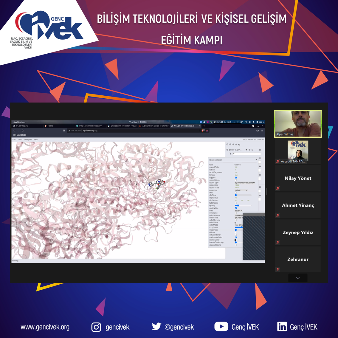  BİLİŞİM TEKNOLOJİLERİ VE KİŞİSEL GELİŞİM KAMPI 