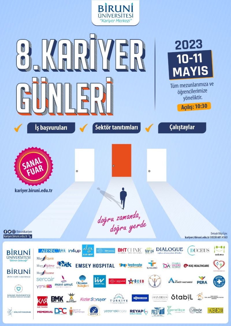  8.Kariyer Günleri başladı! 