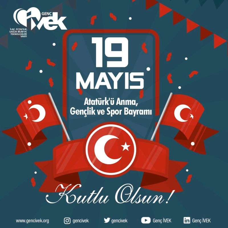  19 Mayıs Atatürk’ü Anma, Gençlik ve Spor Bayramı 