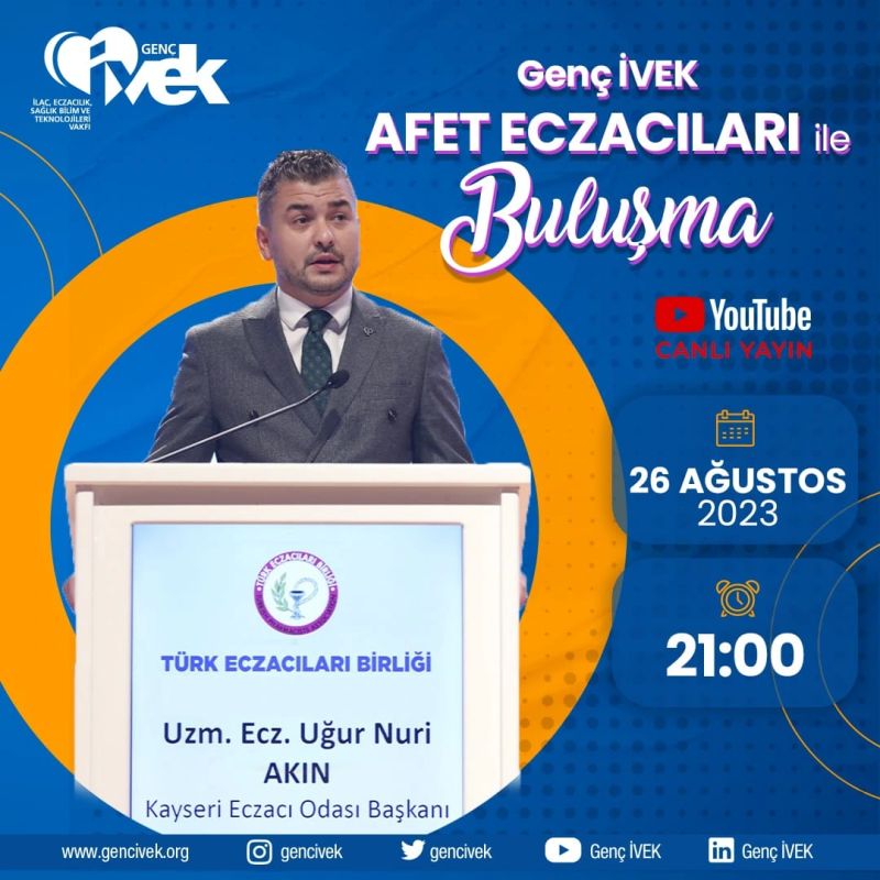  Afet Eczacıları ile Buluşma 