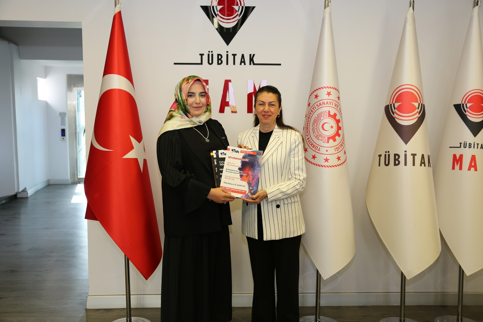  TÜBİTAK MAM Başkanı Sn. Prof. Dr. Burcu Özsoy Ziyareti 