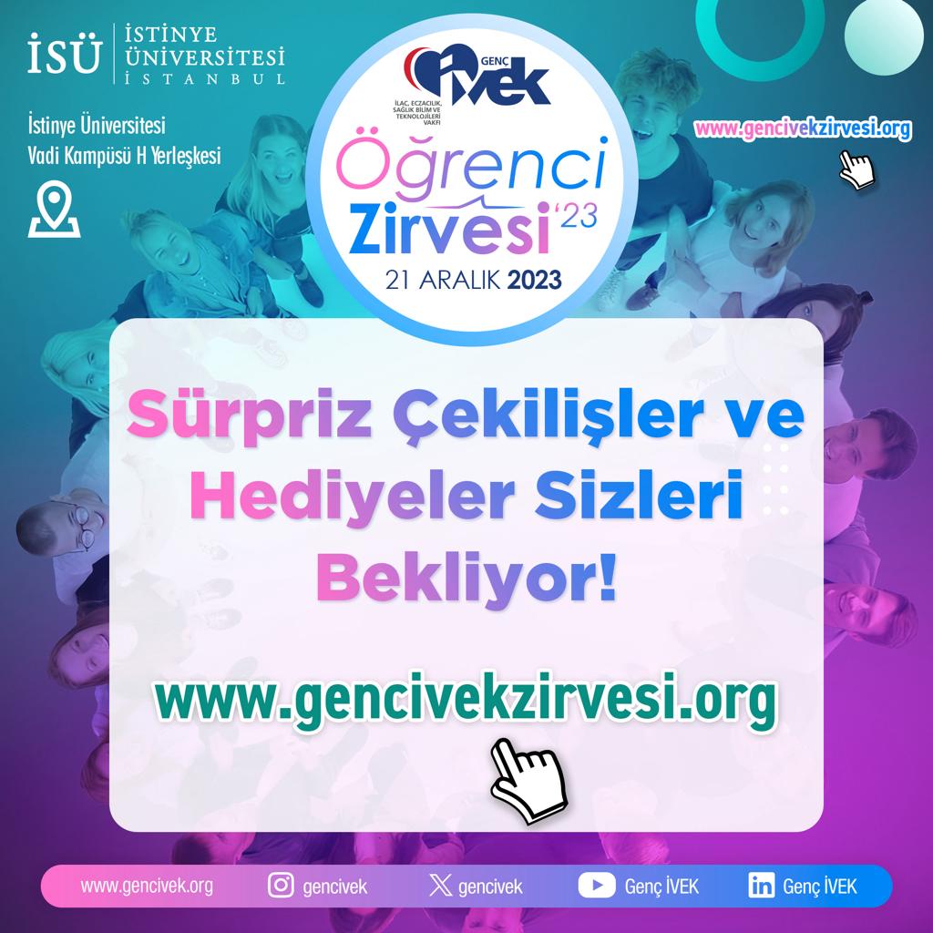  Genç İVEK Öğrenci Zirvesi'23'te Sürpriz Çekilişleri Kaçırmayın! 