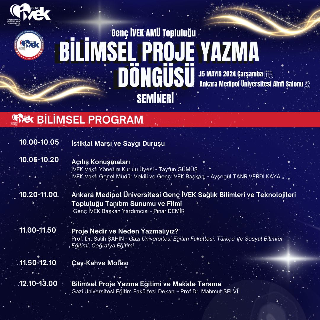  Bilimsel Proje Yazma Döngüsü Semineri 