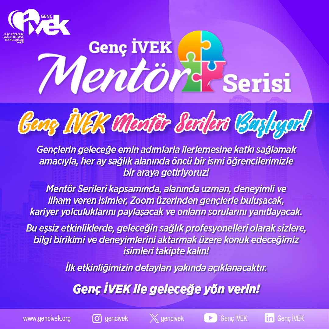  Genç İVEK Mentör Serileri Başlıyor! 