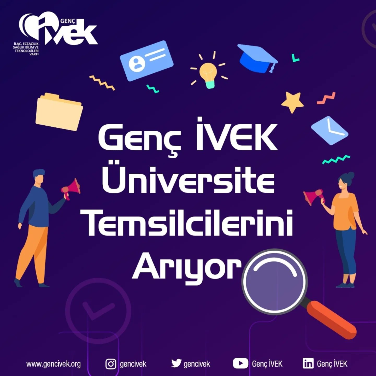  Genç İVEK Üniversite Temsilcilerini Arıyor! 