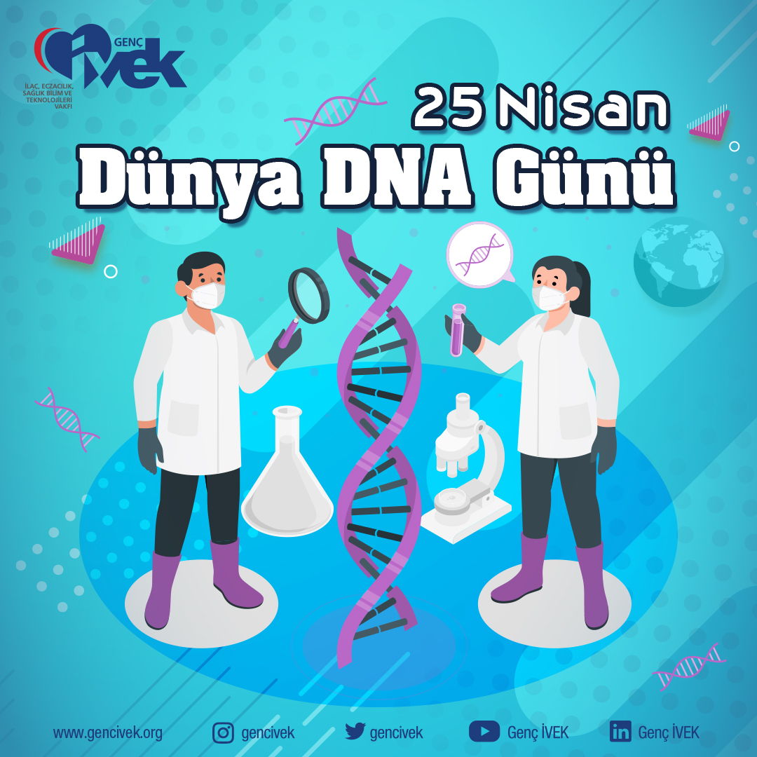 25 Nisan Dünya DNA Günümüz Kutlu Olsun!